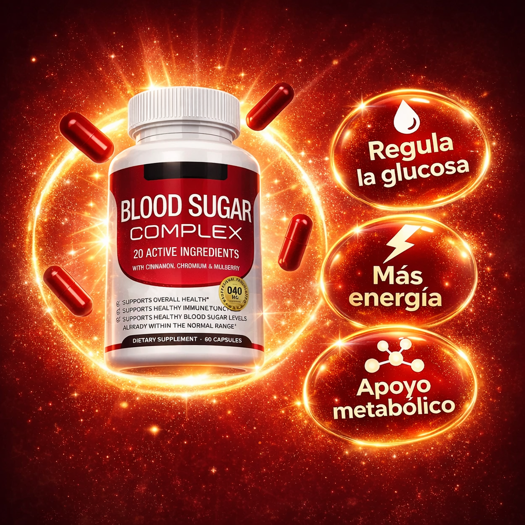 Blood Sugar Complex: Azúcar Estable Y Mas Energía