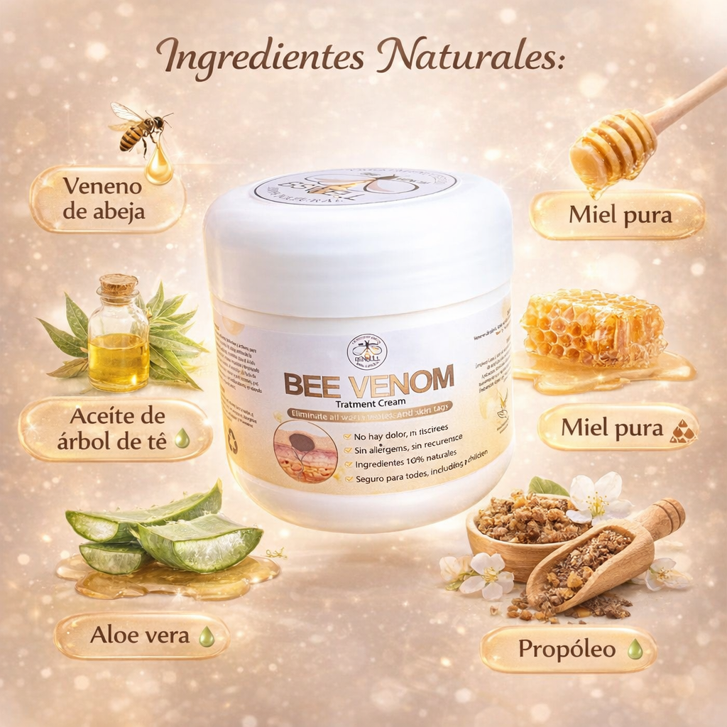 Bee Venom – Rejuvenece, Reafirma y Revitaliza tu Piel Naturalmente