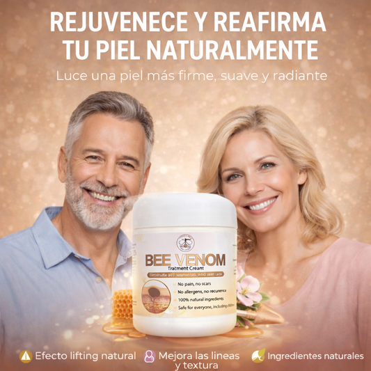 Bee Venom – Rejuvenece, Reafirma y Revitaliza tu Piel Naturalmente