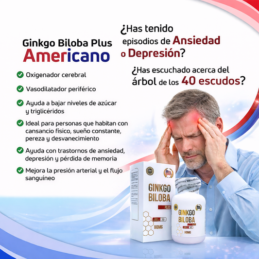 Ginkgo biloba: Apoyo natural para la memoria y la concentración.
