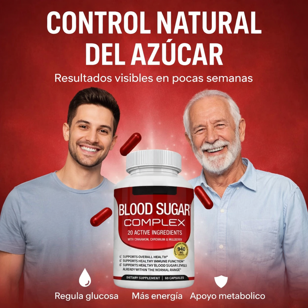 Blood Sugar Complex: Azúcar Estable Y Mas Energía