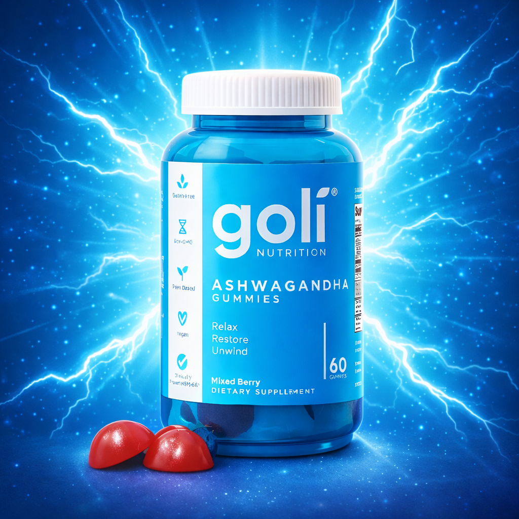 Gomitas Goli Nutrition con Ashwagandha:Reduce el Estrés y Mejora tu Bienestar Diario