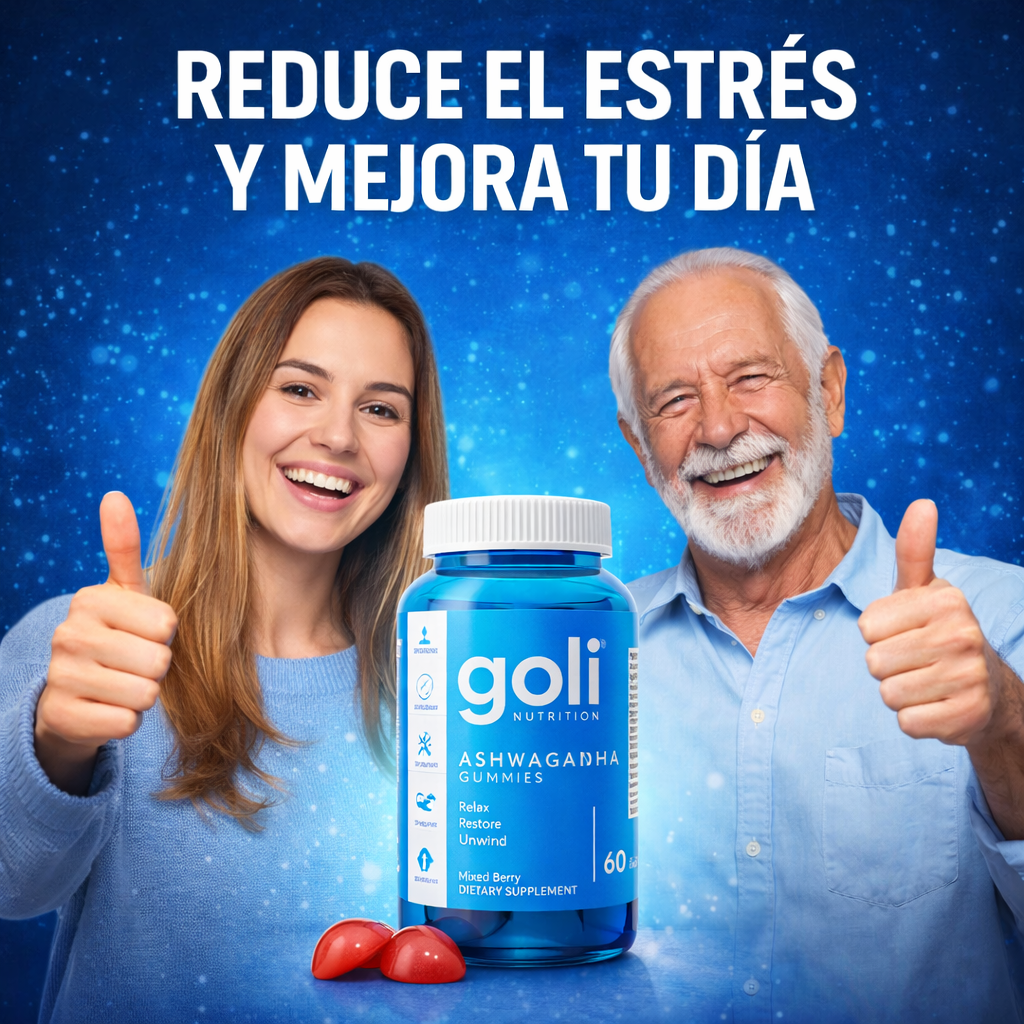 Gomitas Goli Nutrition con Ashwagandha:Reduce el Estrés y Mejora tu Bienestar Diario