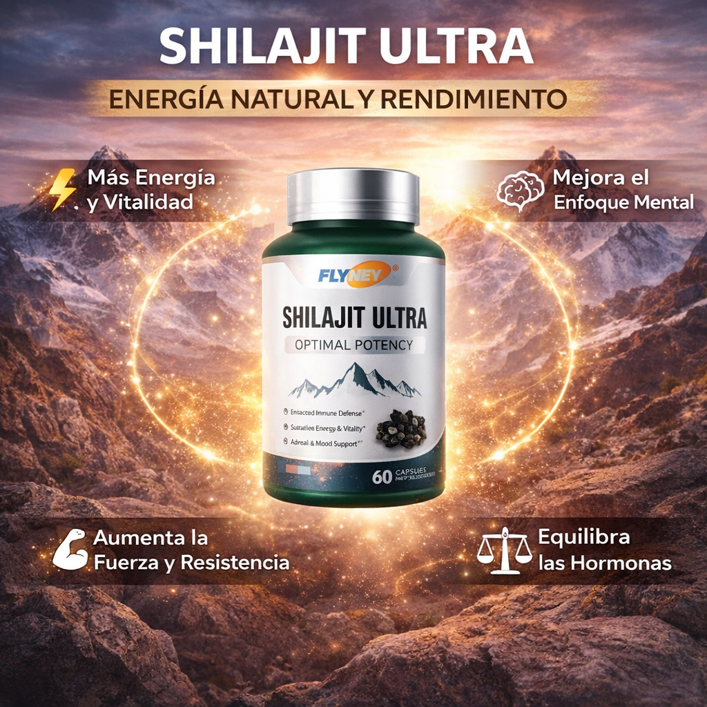 Shilajit Ultra – Energía Natural que Eleva tu Rendimiento