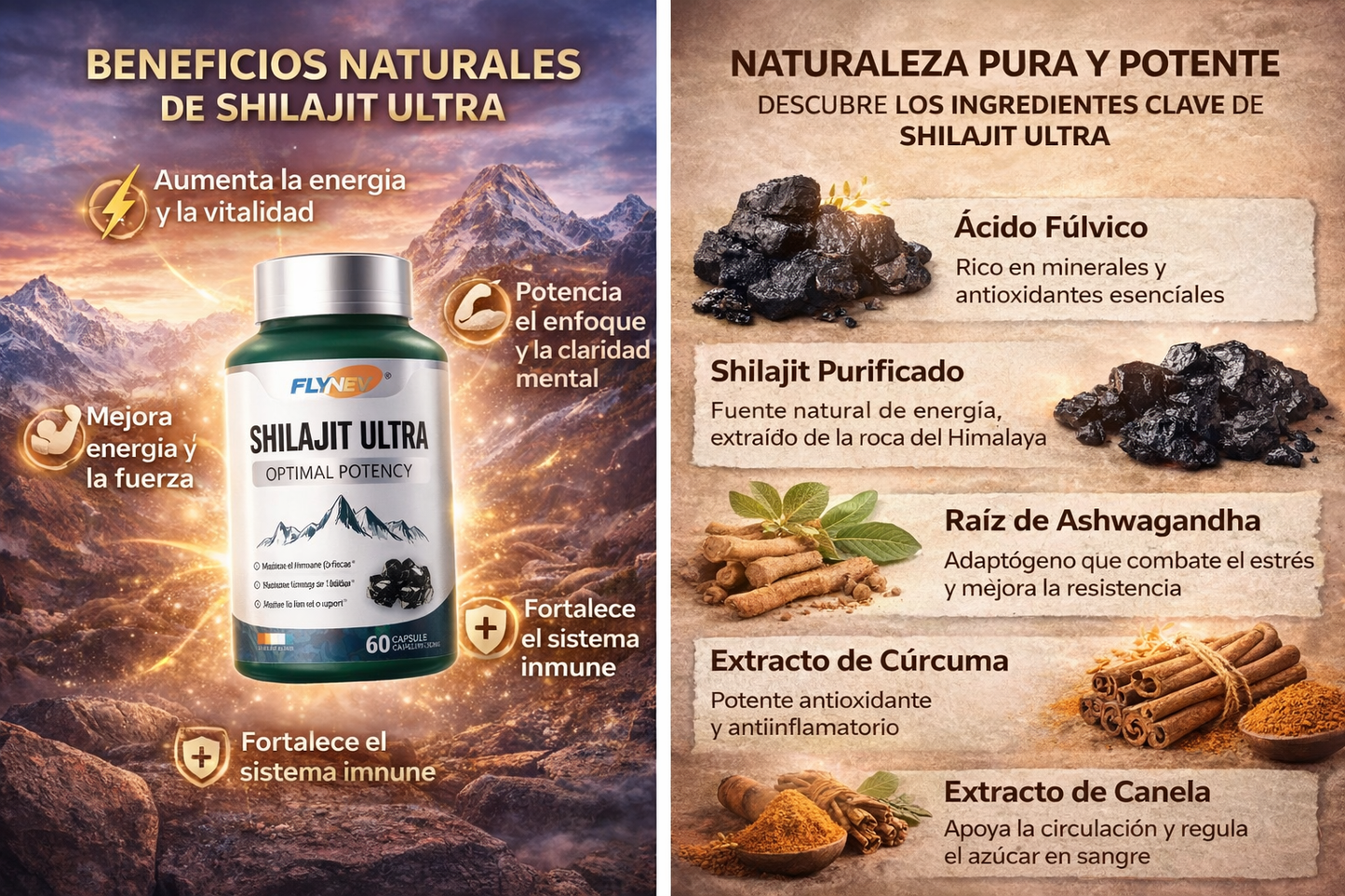 Shilajit Ultra – Energía Natural que Eleva tu Rendimiento